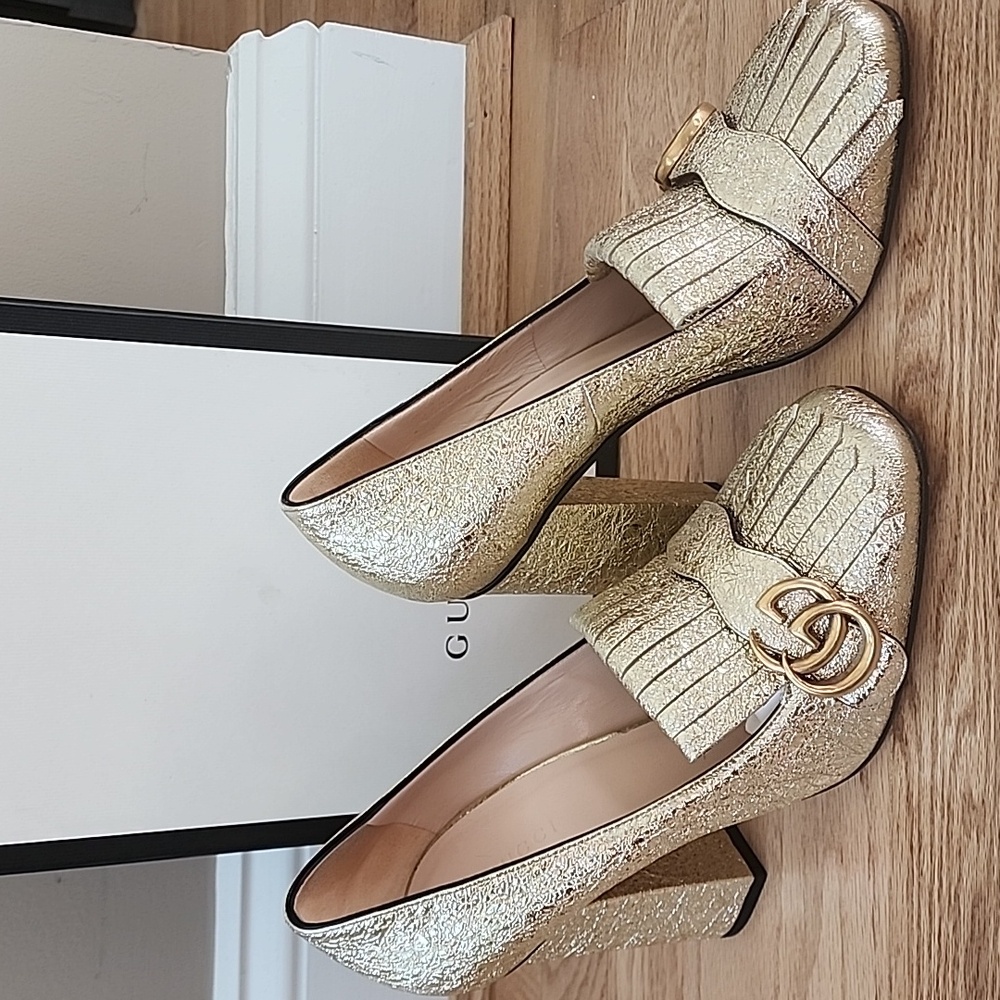 Authentic Gucci GG Pumps